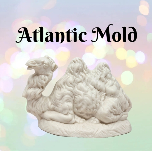 Atlantic Mold Camel Figurine Replacment Piece For Nativity Scene Christmas - Picture 1 of 8